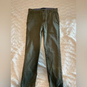 Banana republic men’s green chino pants. 30x30